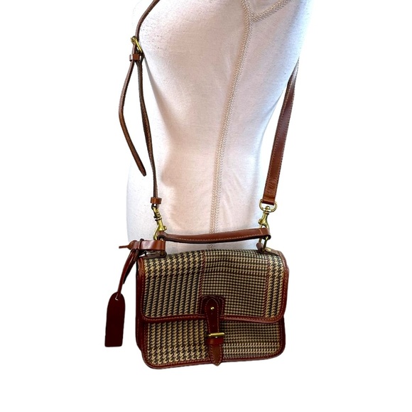 Polo by Ralph Lauren Bags Vintage Polo Ralph Lauren Houndstooth Crossbody Rare Poshmark